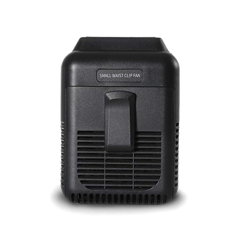 8000mA Rechargeable Waist Clip on Fan,Neck Fan,Portable Outdo Sports Work Fan,Adjustable Air Outlet