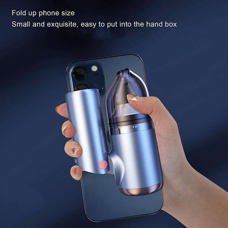 8000Pa Car Vacuum Cleaner 120W Wireless Handheld Mini Portable Auto Interior Vacuum Cleaner USB Char