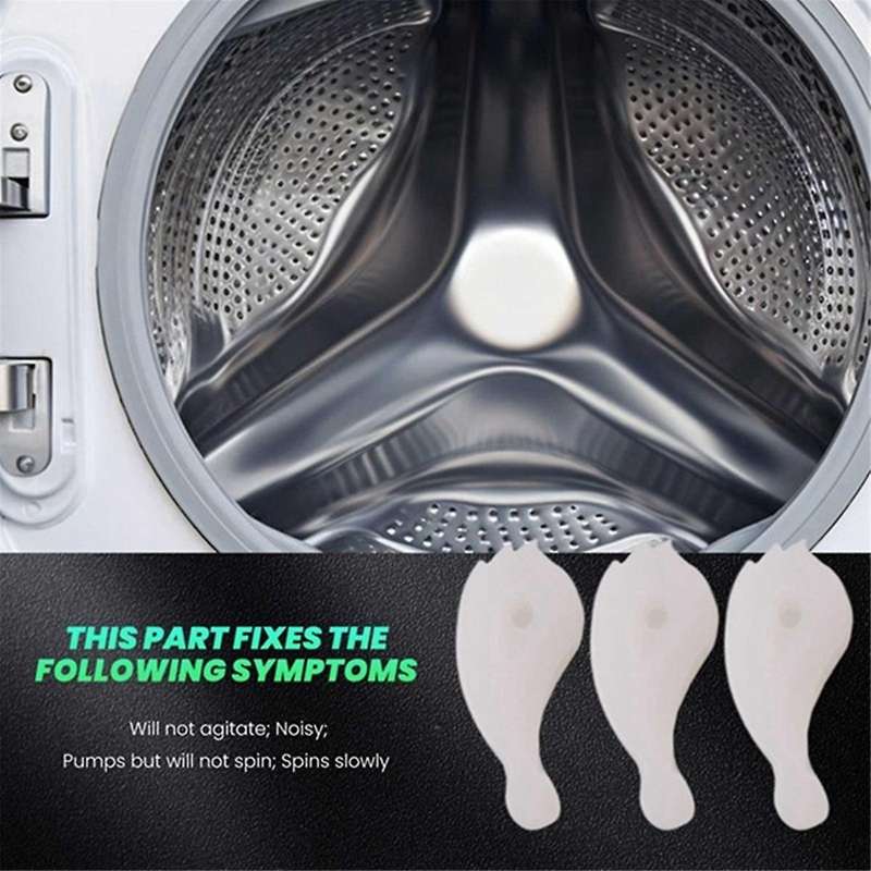 80040 285612 Washer Agitator Dogs Replacement Kit Exact Fit for & Washers - Replaces 285770