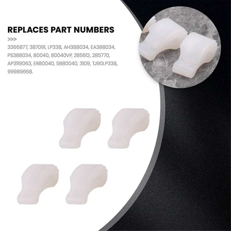 80040 285612 Washer Agitator Dogs Replacement Kit Exact Fit for & Washers - Replaces 285770