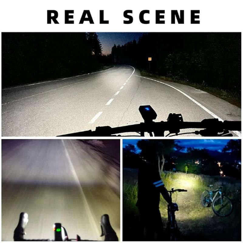 800LM USB Rechargeable Bicycle Front Light Cycling Headlight Super Bright Flashlight Bike Headligh