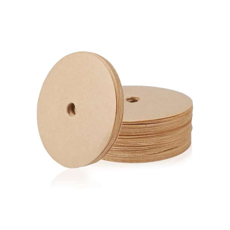 800pcs Round Coffee Filters, 3.75inch Coffee Filters Paper Unbleached Disc Coffee Filters Espresso C