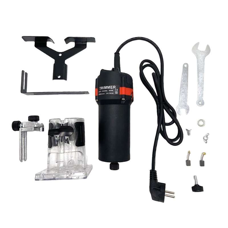 800w Electric Wood Trimmer Wood Router Laminate Trimmer Professional Slotting Trimming Grooving Mach