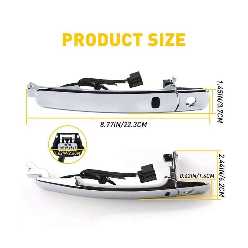 80640-CZ31B 80645-CA000 Door Handle Front Left Driver Side for Rogue 2010-2013 Vehicle Exterior Acce