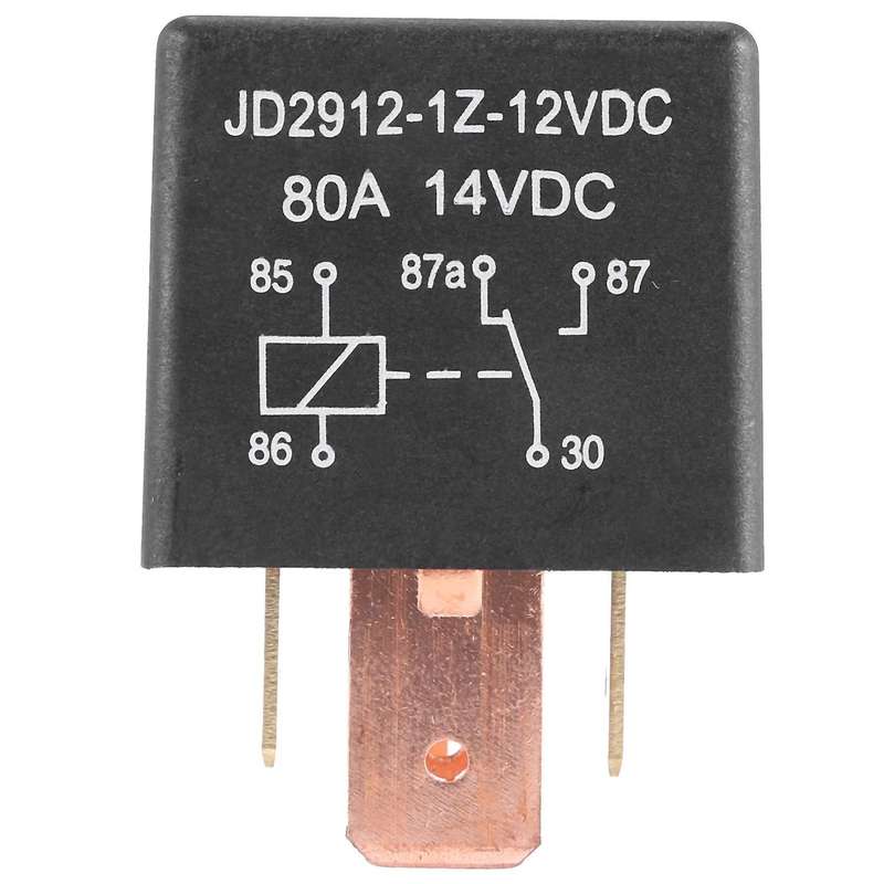 80A DC 12V 5 Pin DIY Relay Car Truck Vehicle