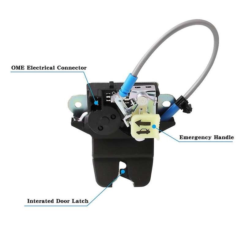 81230-C1010, Trunk Lock for 1.6L 2.0L 2.4L Engines , Latch Lock Tail Gate Actuator