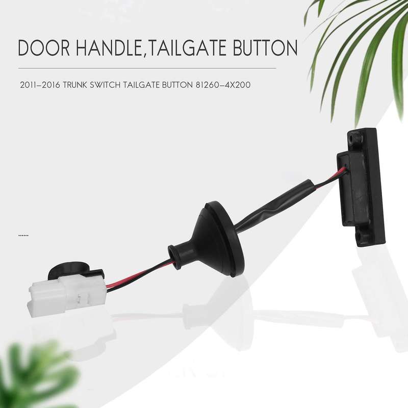 81260-4X200 Door Handle Trunk Lock Release Switch Compatible 2011-2016