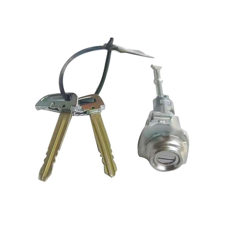 81905-F2260 Car Door Lock Cylinder W/2 Keys 81970-F0000 for 2017-2020 ADC Full Lock Front Driver Sid