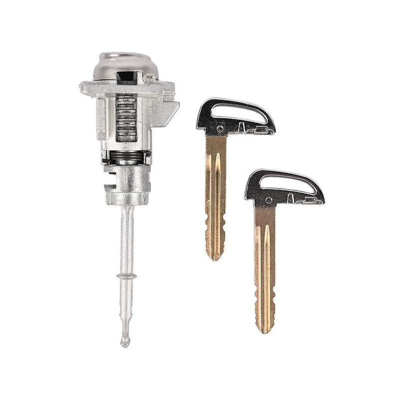 81905-F2260 Car Door Lock Cylinder W/2 Keys 81970-F0000 for 2017-2020 ADC Full Lock Front Driver Sid
