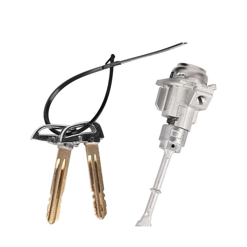 81905-F2260 Car Door Lock Cylinder W/2 Keys 81970-F0000 for 2017-2020 ADC Full Lock Front Driver Sid