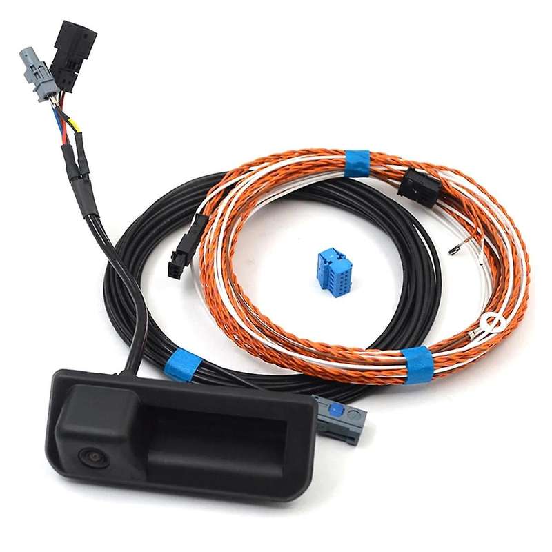 81a827566a Rear View Camera with Guidance Line Wiring Harness for Q2 Q3 A1 2017-2021 Parking Assist