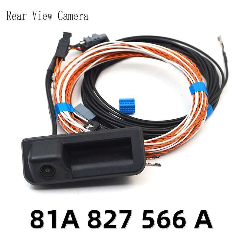 81a827566a Rear View Camera with Guidance Line Wiring Harness for Q2 Q3 A1 2017-2021 Parking Assist