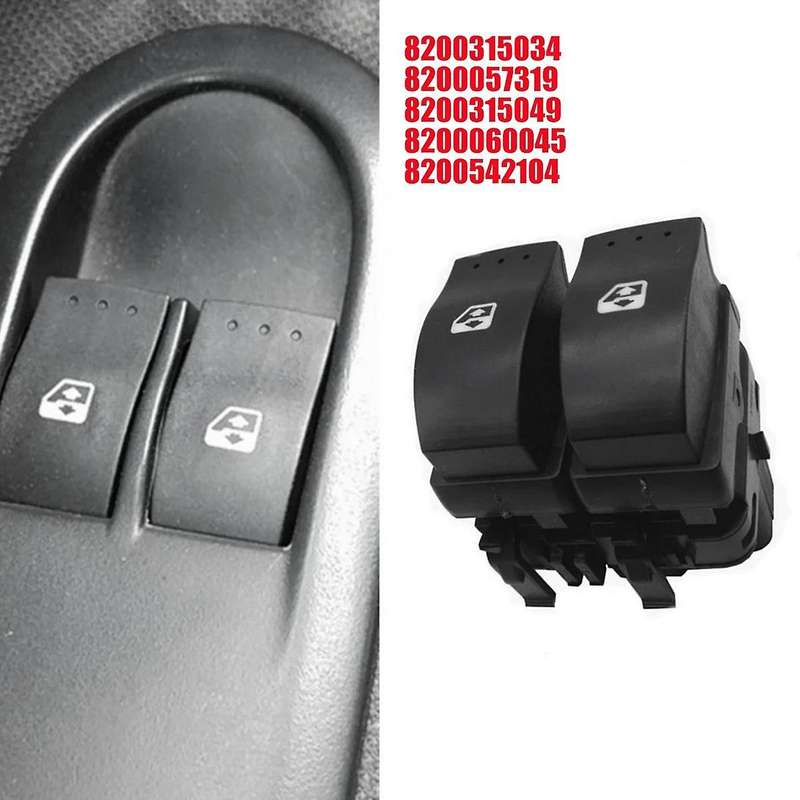 8200315034 Power Window Control Switch for Ii 21998-2016 Window Lifter Buttons 8200057319 8200315049