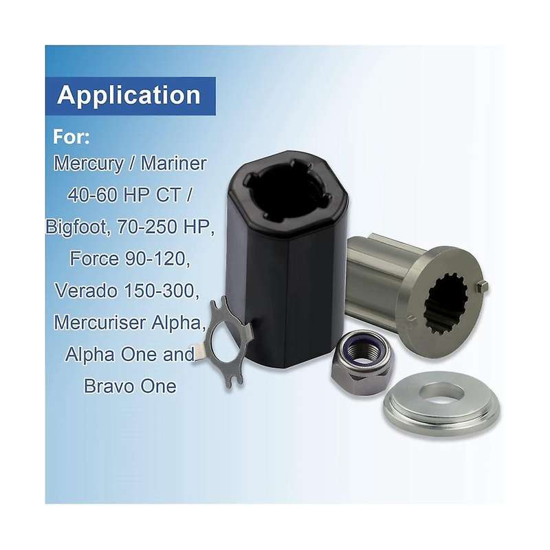 835257q1 - Ii Hub Kit Replacement for Mercury 135-300 Mercruiser Alpha Alpha One One Drives