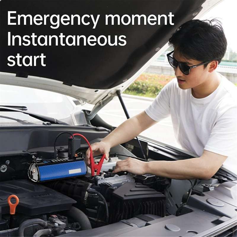 8400Mah Portable Tire Inflator Car Emergency Power Outdoor Multifunctional Motorcycles Pickup Truck