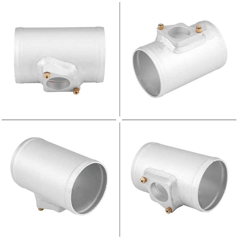 83mm Car Intake Pipe Air Flow Meter Base Engine Modified Intake Sensor for