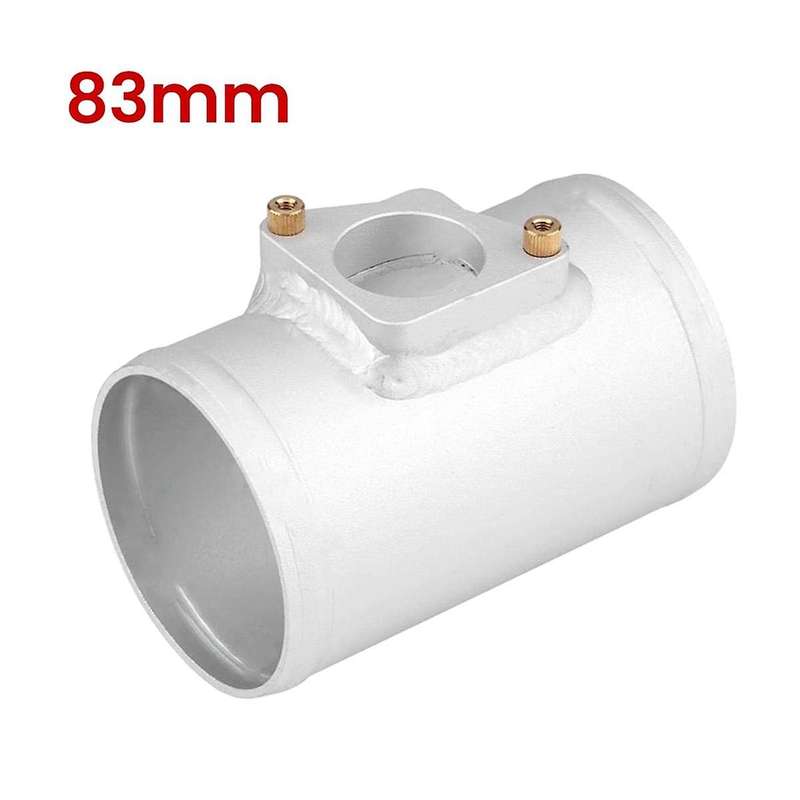 83mm Car Intake Pipe Air Flow Meter Base Engine Modified Intake Sensor for
