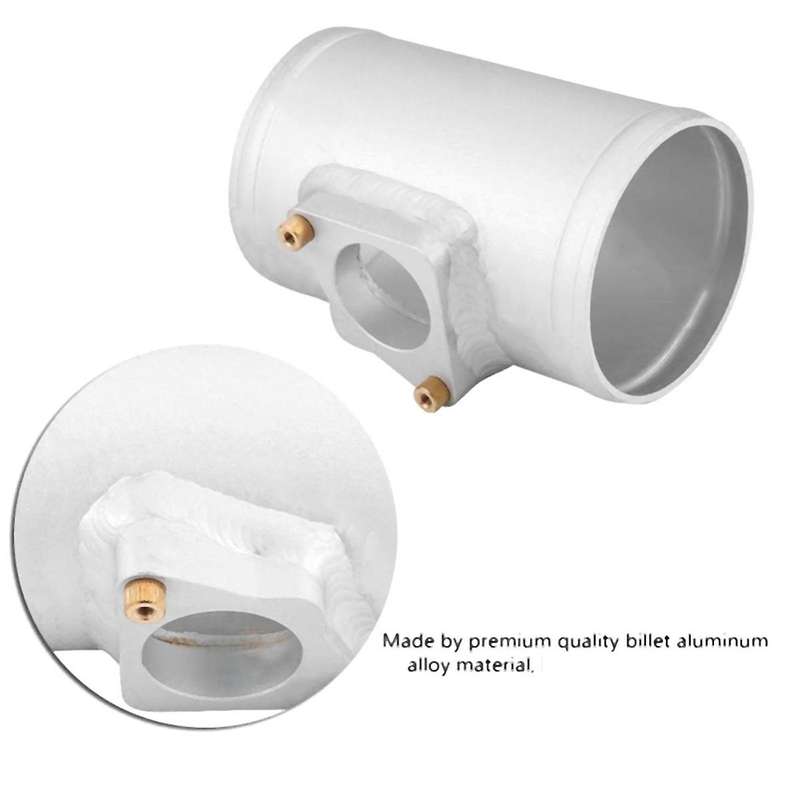 83mm Car Intake Pipe Air Flow Meter Base Engine Modified Intake Sensor for