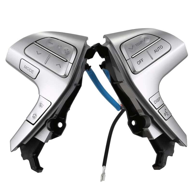 84250-0e120 Multifunction Steering Wheel Combination Control Switch for (silver)