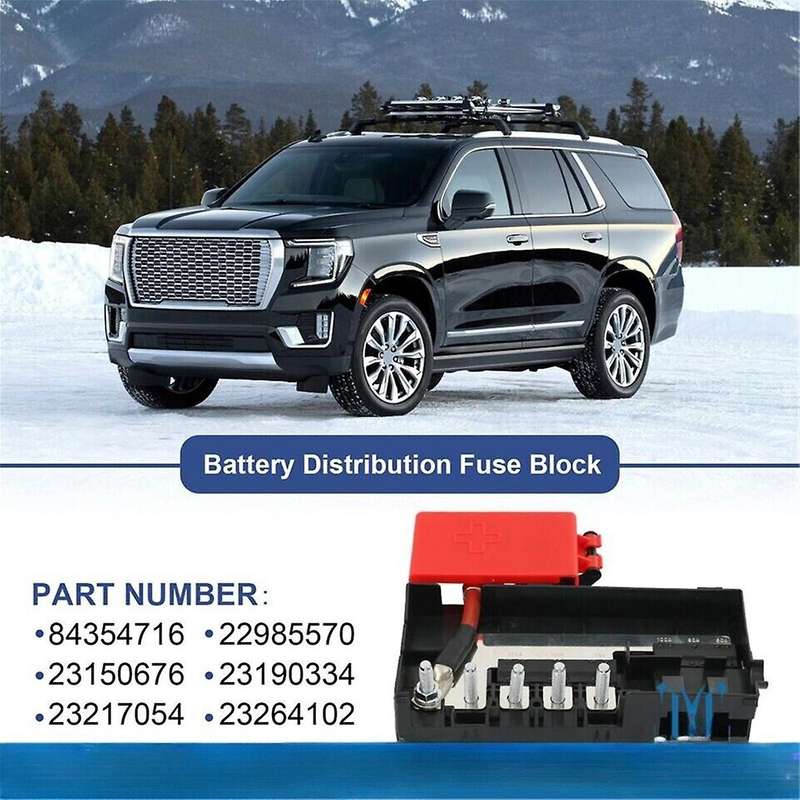 84354716 Battery Cable Fuse Block for 2014-2020 Engine Compartment Fuse Box Base 22985570 23150676