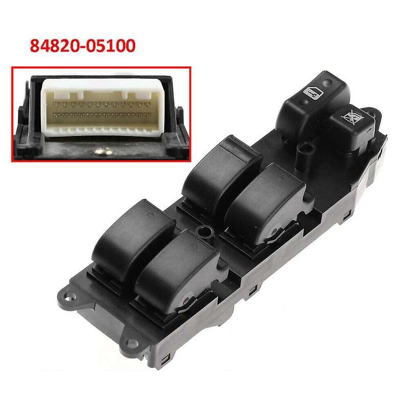 84820-05100 Power Window Switch Fit for Avensis Driver Side Window Control Switch