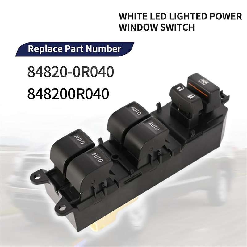 848200R040 Driver Side Power Master Window Switch Control Panel Button 84820-0R040 for 2007-2021