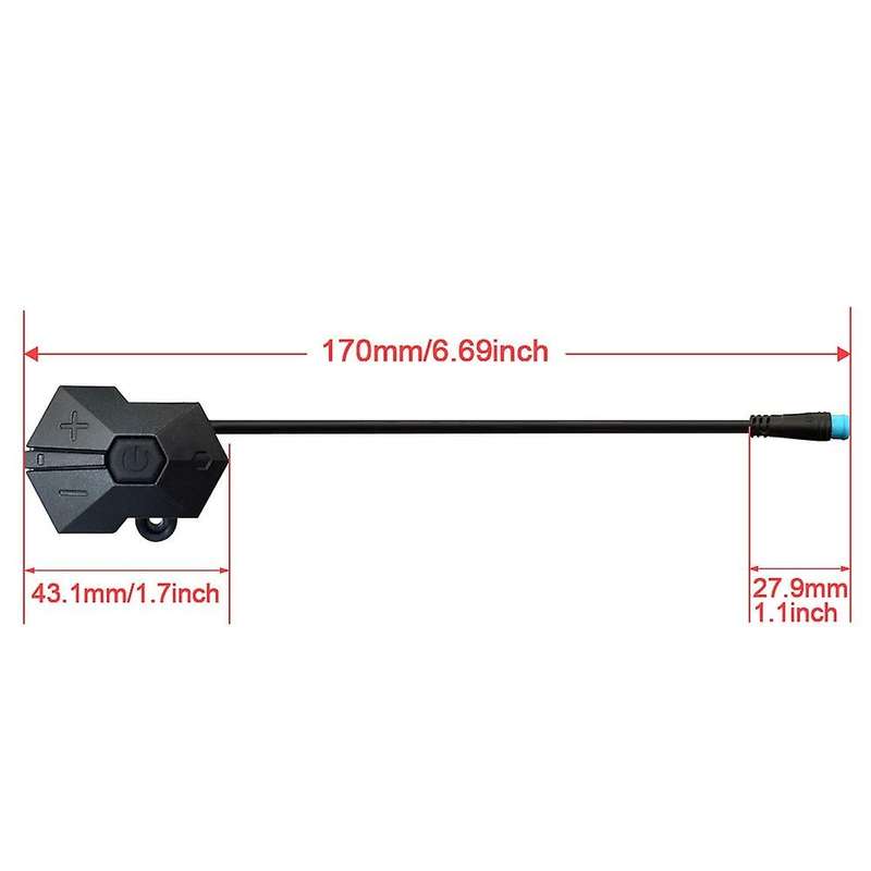 850c P850c Display Controller 4 Pin for Comvertion Kit Panel Control Cycling Ebike Accessories