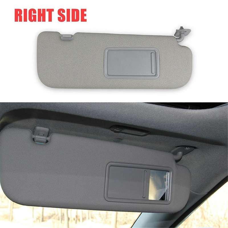 852202V140TX Right Car Sunshield Sunvisor with Mirror Interior Sun Visor for 2012-2015