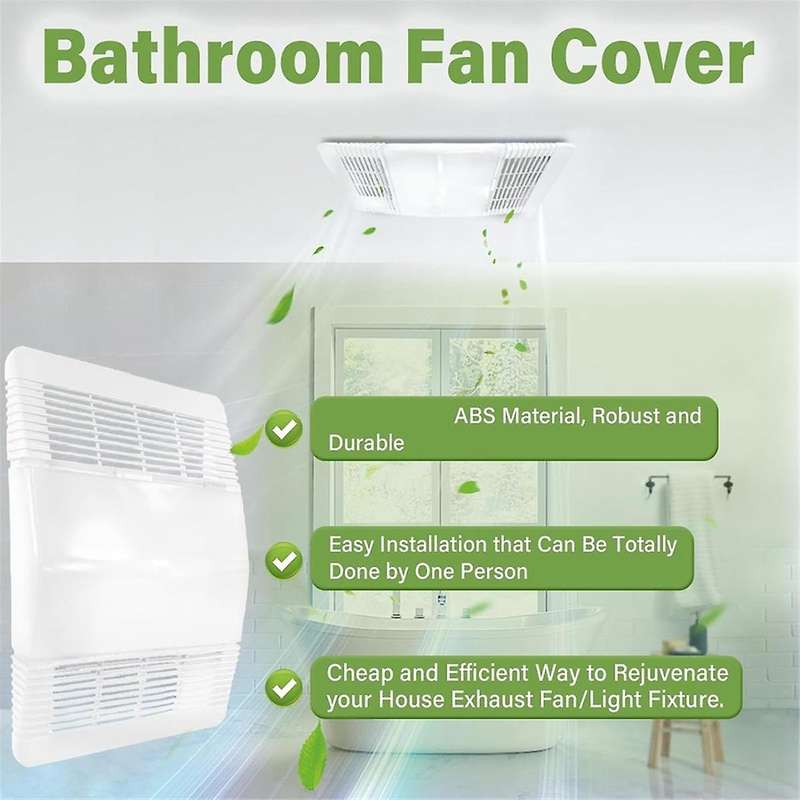 85315000 Replacement Ventilation Fan Grille Lens for 763RL 769RL Bathroom Vent Exhaust Fan Cover