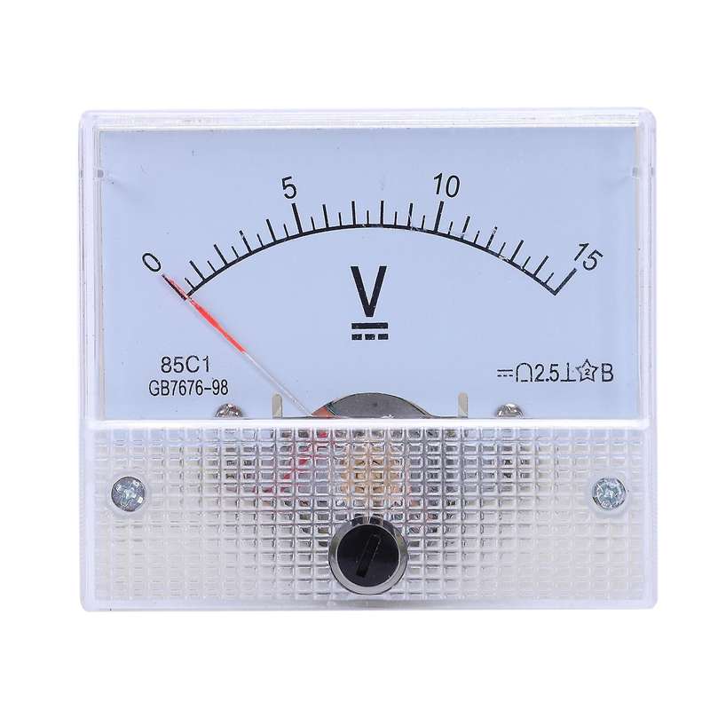 85c1 Fine Tuning Dial Analog Volt Panel Meter Gauge Dc 0-15v