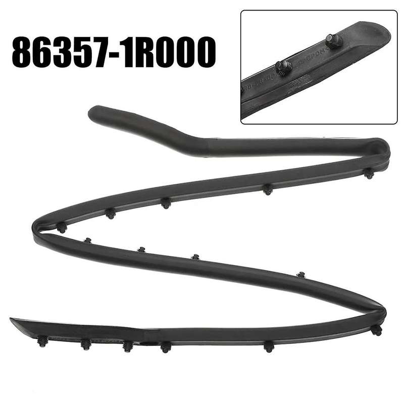 86357-1R000 Car Front Bumper Spoiler Seal Strip Bumper Spoiler Seal Strip for Accent 2012-2017