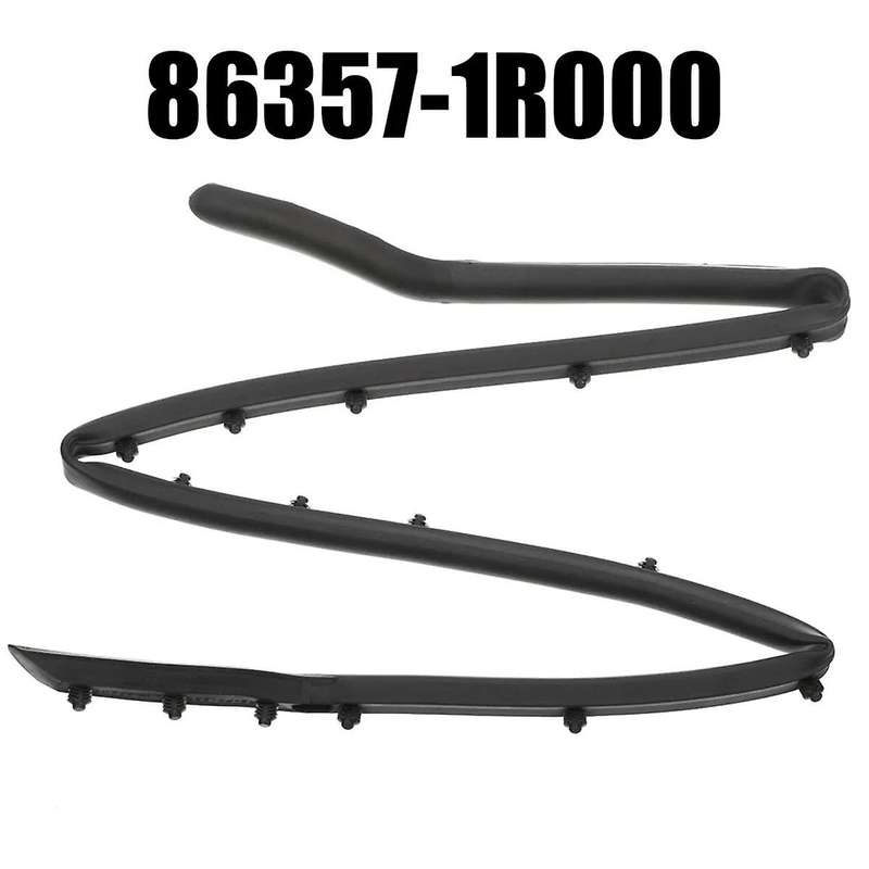 86357-1R000 Car Front Bumper Spoiler Seal Strip Bumper Spoiler Seal Strip for Accent 2012-2017