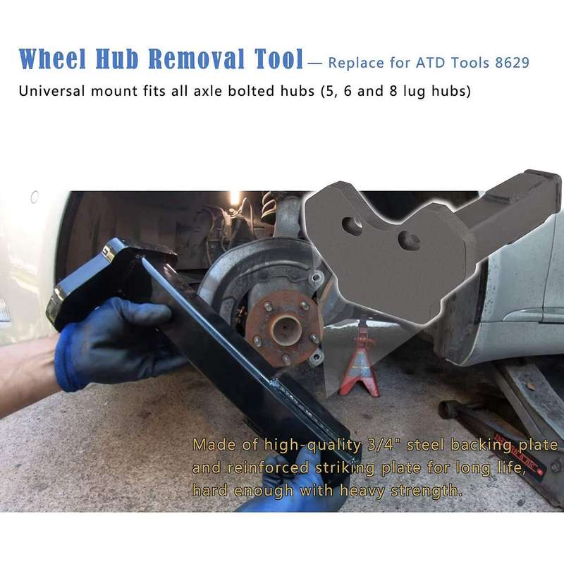 8629 Universal Wheel Hub Removal Tool Replace for Tools, Compatible with All Axle Bolt (5, 6 and 8 L