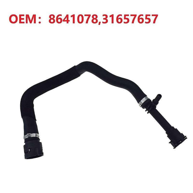 8641078 Water Coolant Radiator Pipe Hose for S60 S80 XC60 31657657