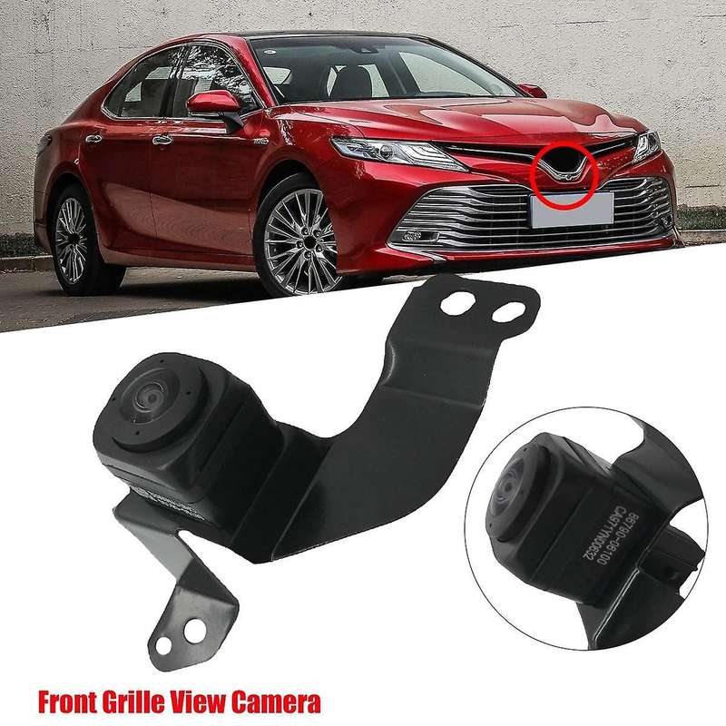 86790-06100 Car Front View Camera Grille Mounted Park Assist Camera for 2017-2019 Surround Camera A