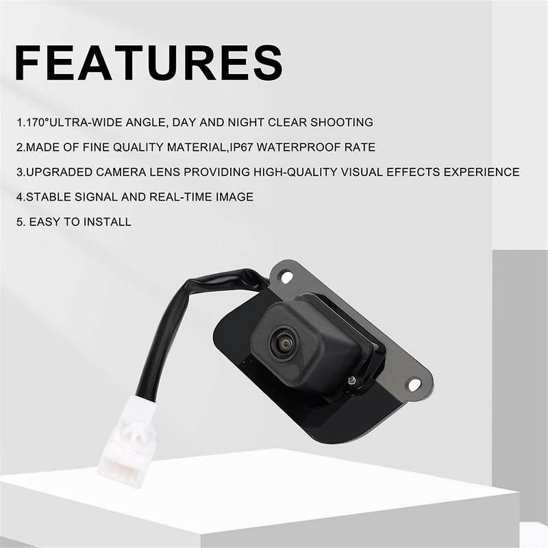 86790-60030 Rear View Backup Camera for GX470 2003-2006 Park Assist Camera Replaces 8679060030