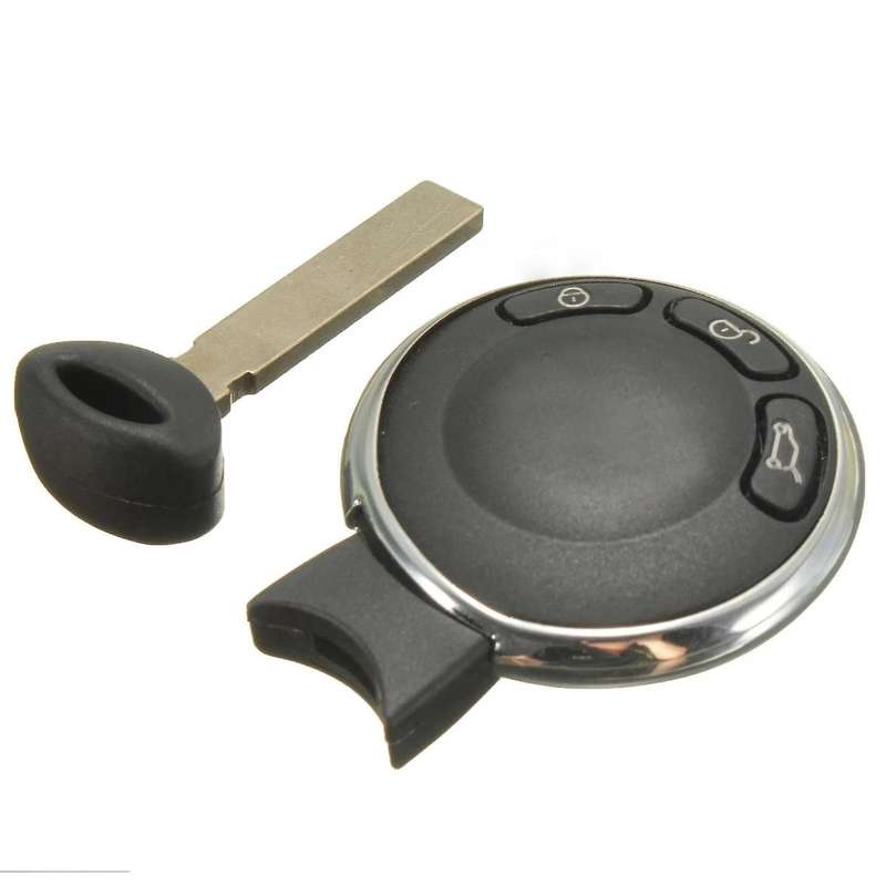 868MHz Remote 3 Buttons Smart Key with Uncut Blade PCF7952 Chip CR2032 Battery for for 2007-2014