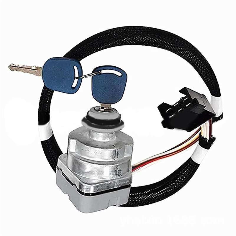 87561528 Ignition Switch with Key for New Tractor 5640 6640 7740 7840 8160 8240 Engine 81864288