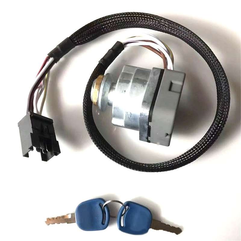 87561528 Ignition Switch with Key for New Tractor 5640 6640 7740 7840 8160 8240 Engine 81864288