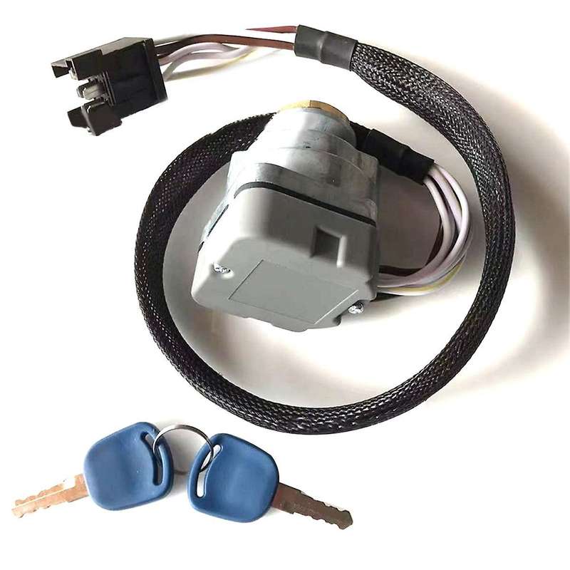 87561528 Ignition Switch with Key for New Tractor 5640 6640 7740 7840 8160 8240 Engine 81864288