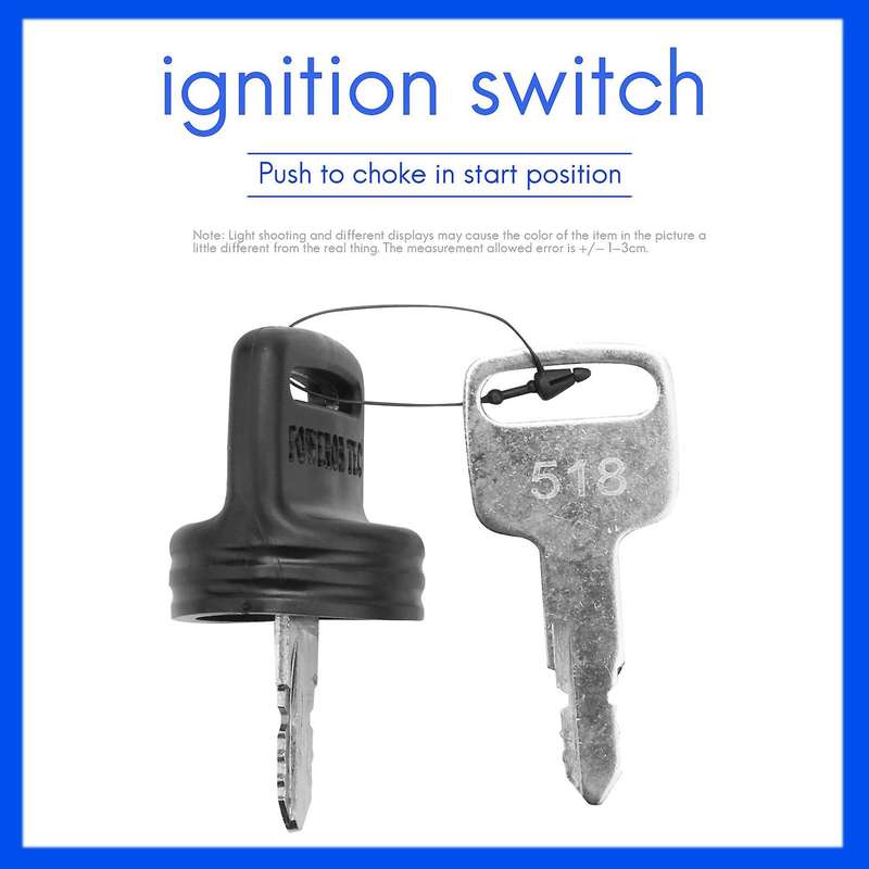 87-17009A5 Boat Motor Ignition Key Switch for Mercury Outboard Motors 3 Position Off-Run-