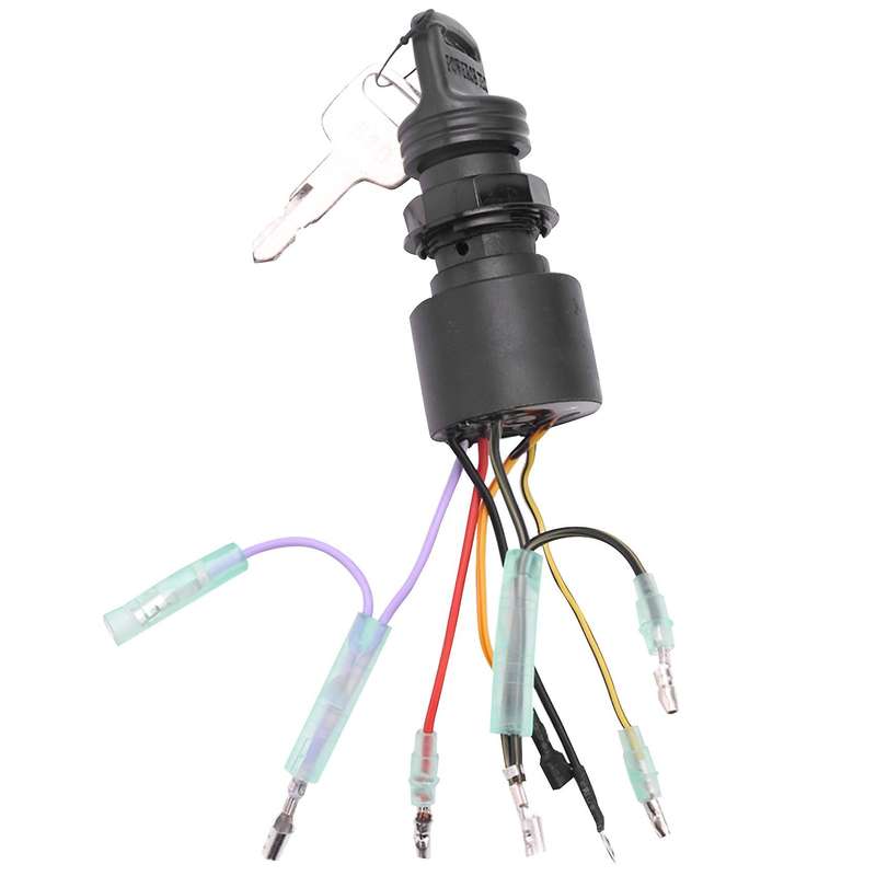 87-17009A5 Boat Motor Ignition Key Switch for Mercury Outboard Motors 3 Position Off-Run-