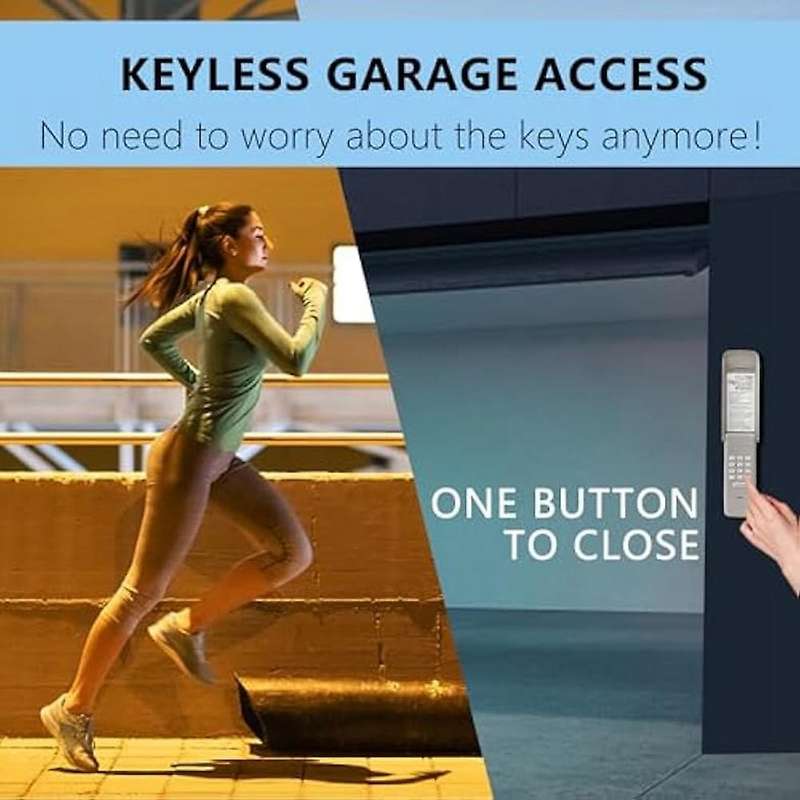 877MAX Garage Door Keypad, with 2Pack 893MAX Garage Door Opener Remote for Garage Door Opener Since