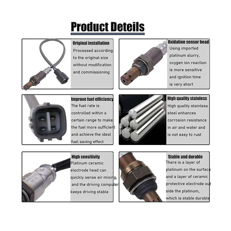 89467-60110 Front O2 Oxygen Sensor for Land Cruiser Prado 4runner 2009-2020 Air Fuel Ratio Sensor