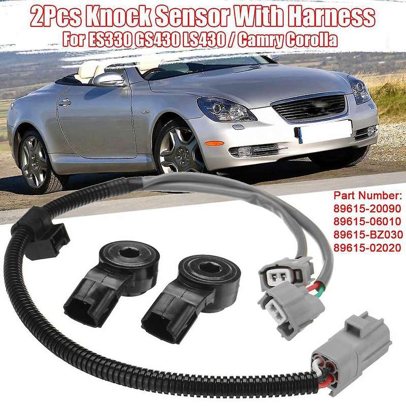 89615-20090 Engine Knock Sensor with Harness for GX470