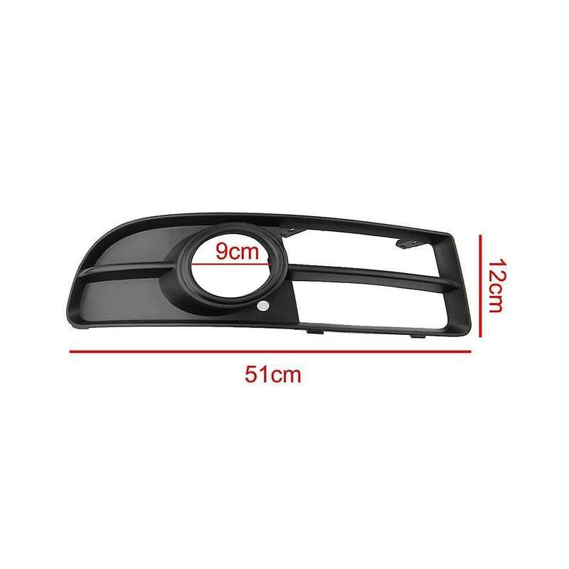8e0807681f 8e0807682f Bumper Fog Light Grille Fog Light Frame Fog Light Grille Car for A4 B7