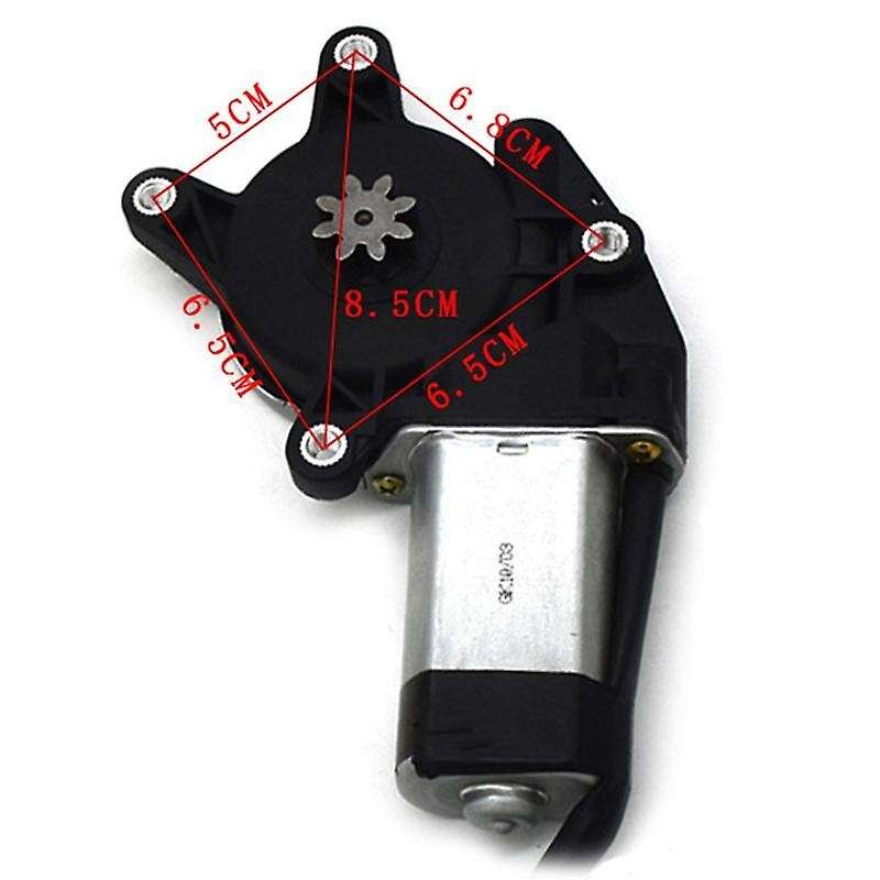 8-Gear Window Lifter Left Side Window Regulator Glass Lift Motor