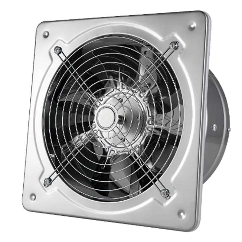 8inch Booster Fan Extractor Exhaust Fan Ventilation Pipe Fan for Bathroom Toilet Kitchen Wall Window