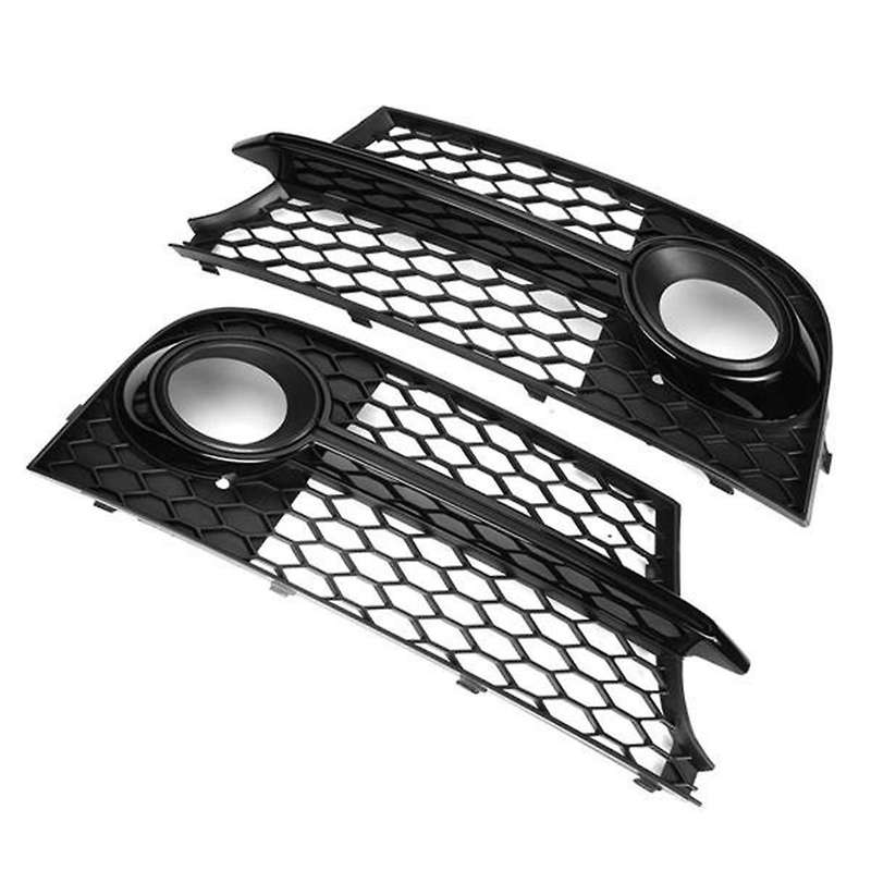8j0807682k 8j0807681k Mesh Fog Lamp Frame Fog Lamp Cover Automotive for Tt Mk2 Tts 2011-2014