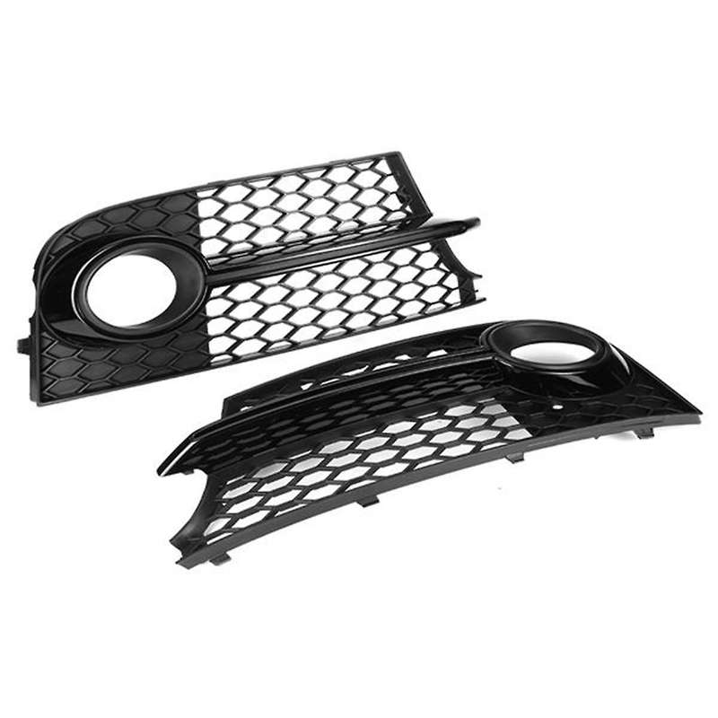 8j0807682k 8j0807681k Mesh Fog Lamp Frame Fog Lamp Cover Automotive for Tt Mk2 Tts 2011-2014